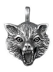 Амулет totem знак волка металл №48 71148